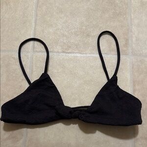 Aila Blue Cathedral Top in Black size XS